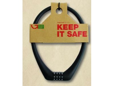 Замок Green Cycle GCL-SC1 Black 12мм*50см Замок Green Cycle GCL-SC1 Black 12мм*50см