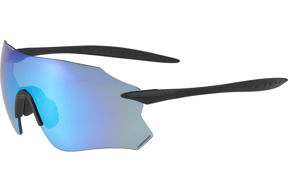 Merida Frameless Sunglasses (Matt Black/Blue)