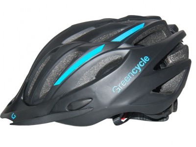 Велошлем Green Cycle Rock Black-Blue Велошлем Green Cycle Rock Black-Blue