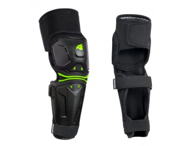 Наколенники Bluegrass Big Horn Knee/Shin Black-Lime