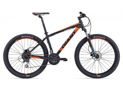 Велосипед GIANT TALON 3 BLACK ORANGE (2017) Велосипед GIANT TALON 3 BLACK ORANGE (2017)