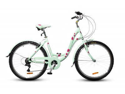 Велосипед 26" HORST Perle Mint-Pink Велосипед 26" HORST Perle Mint-Pink