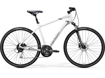 Велосипед MERIDA CROSSWAY 100 (2020) White Велосипед MERIDA CROSSWAY 100 (2020) White