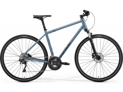 Велосипед Merida Crossway XT-edition MattSteelBlue (2021)