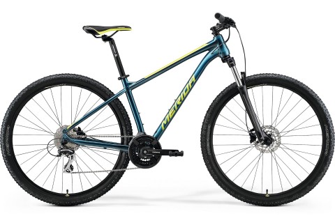 Велосипед Merida Big.Nine 20-3x (2022, Teal-Blue/Lime)
