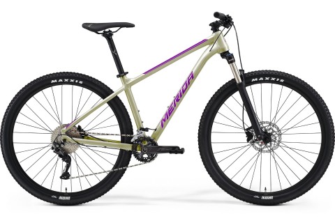 Велосипед Merida Big.Nine 300 (2022, Silk champagne/Purple)