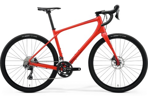 Велосипед Merida Silex 700 (2022, MattRaceRed/GlossyDarkRed)