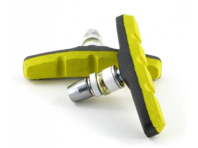 Колодки V-Brake VINCA SPORT VB 970 black-yellow 70 мм Колодки V-Brake VINCA SPORT VB 970 black-yellow 70 мм