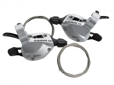Манетки триггер SRAM X5 3x9 ск. Grey