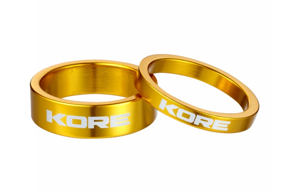 KORE spacers (gold, 10 mm)