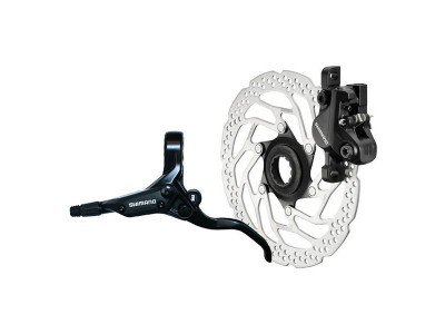 Тормоз Дисковый Shimano M395 Black с ротором 160mm! Тормоз Дисковый Shimano M395 Black с ротором 160mm!